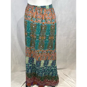 One World boho maxi skirt size XL thumbnail 3