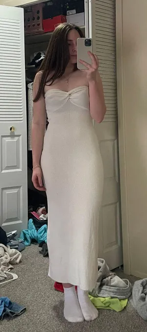 White dress thumbnail 1