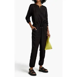 ATM Anthony Thomas Melillo Black Lyocell Blend Utility Jogger Jumpsuit Size S thumbnail 8