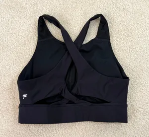 Fabletics Black No Bounce High Impact Sports Bra thumbnail 3
