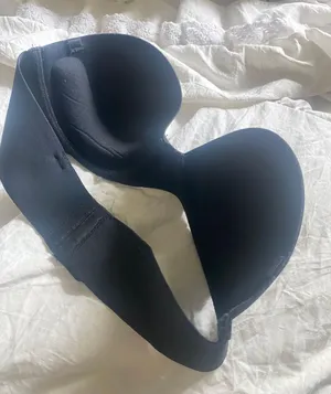 Vince Camuto black strapless bra thumbnail 4