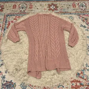 Topshop oversized pink cardigan size 2 thumbnail 5