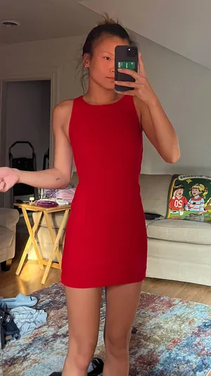 Charlotte Russe red bodycon dress thumbnail 1