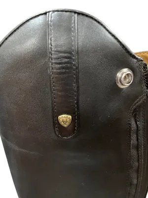 Ariat Heritage wms black leather Knee equestrian riding boots sz 5 SKU 10-797 thumbnail 6