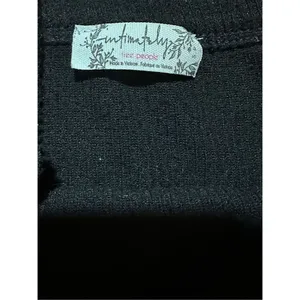 Free People Intimately Free black casual tank‎ top women’s size S thumbnail 3