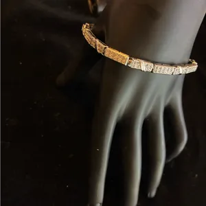7.5”Silver tone Tennis bracelet Silver thumbnail 2