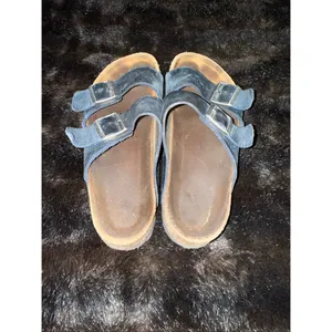 Birkenstock Arizona Blue Oiled Leather Sandals 9.5 shoes thumbnail 6