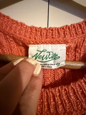 New Me two piece knit set Orange Size M thumbnail 8