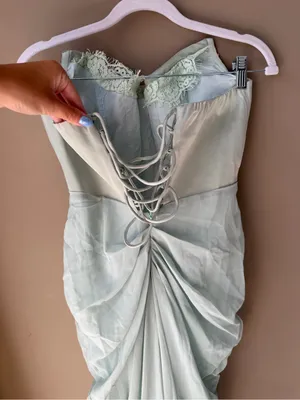 Corset dress Green Size L thumbnail 5
