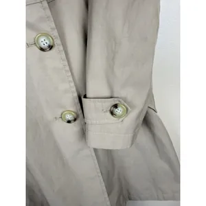 Lauren Ralph Lauren Trench Coat Women’s Size XXS Tan Double Breasted minimalist thumbnail 6