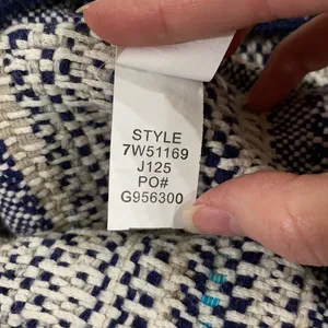 Lucky Brand Pottery boho fringed cardigan sz S thumbnail 11