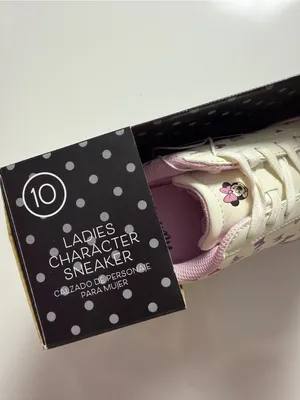 Disney Minnie Mouse Character Sneakers, Size Women’s 10 thumbnail 3