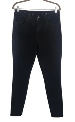 American Eagle Black High Rise Jegging Jeans Size 12 thumbnail 1