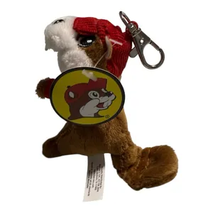 Buc-ee’s Beaver Plush Keychain Clip Mascot Stuffed Animal Toy NWT Bag Charm thumbnail 4