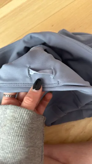 fleece lined leggings Gray thumbnail 3