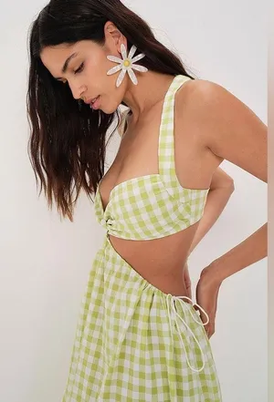 For Love & Lemons Maureen Midi Dress NWT thumbnail 3