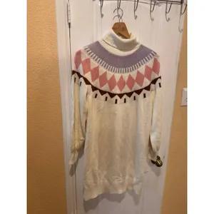 Free Assembly Jersey Dress Size L Pink Size L thumbnail 10