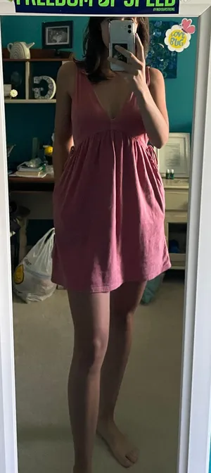 Wild Fable Pink Sundress thumbnail 1