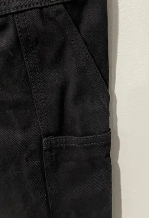 Ariana Painter Pants Jeans Black thumbnail 6
