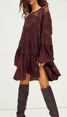 Free people Layered In Lace Swing Dress thumbnail 1