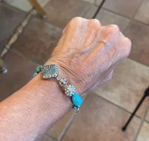 Fashion jewelry western bracelet stretchy thumbnail 1