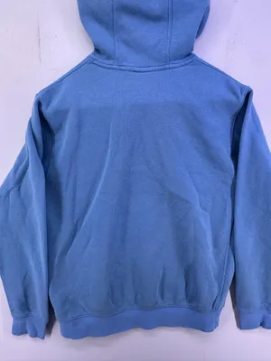 Vintage Nike Light Blue Hoodie Size Medium thumbnail 11