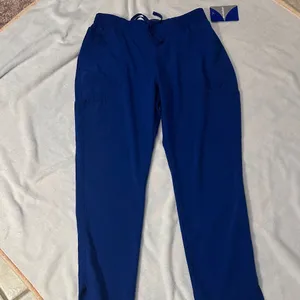 Scrubstar Ladies Blue Scrub Pants NWT thumbnail 1
