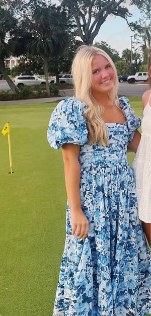 Abercrombie and Fitch Puff Sleeve Dress thumbnail 2