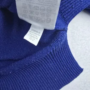 GAP Women's Blue Merino Wool Blend Knit Sweater Crewneck‎ Long Sleeve Medium thumbnail 6