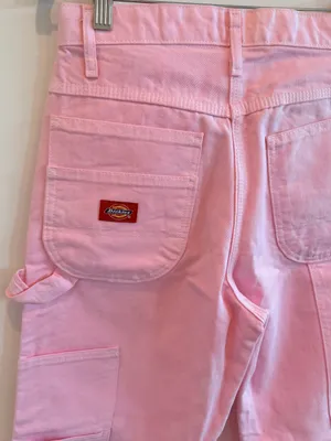 Dickies Winnie’s Customs Light Pink Women's Straight-Leg Jeans Size 28x30 thumbnail 5