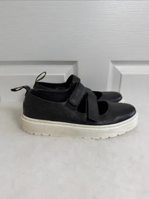 Dr. Martens Mary Jane Leather Mae Platform Sneakers Women's Large 8 thumbnail 2