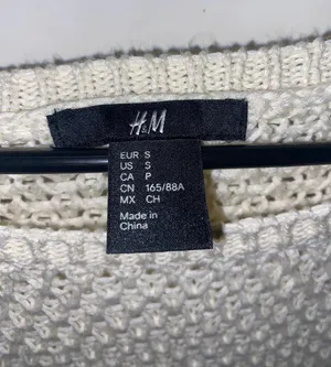 H&M Cream Colored Knit Sweater thumbnail 2