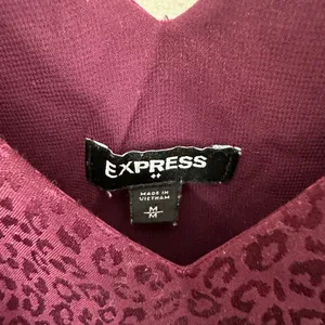 Express Cheetah Print Tank Top thumbnail 4