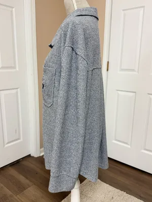 Game day couture women’s Tennessee volunteers Button-Up Shacket Sz XXL thumbnail 6