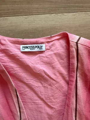 Princess Polly Pink Gentle Vest Top thumbnail 3