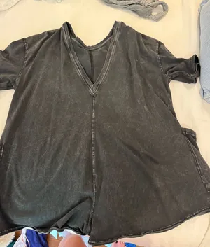 Free People Romper Black thumbnail 1