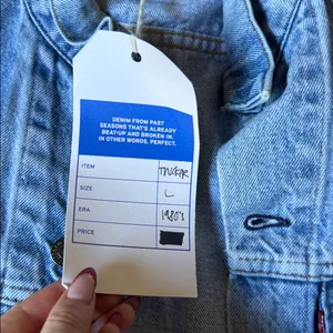 Levi's Light Blue Denim Jacket 1980s thumbnail 3