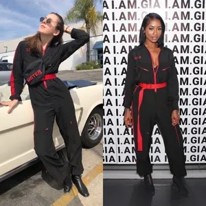I.AM.GIA Jumpsuit Burn Boiler‎ 2.0 Suit Coverall Utilitarian Black Red XS GUC thumbnail 10