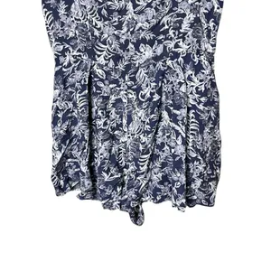 Kimchi Blue Romper Womens Blue Floral Urban Outfitters Size 8‎ thumbnail 3