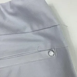 Athleta Pants Womens 12 Gray Straight Leg Pull On‎ Ankle Cropped Stretch Yoga thumbnail 8