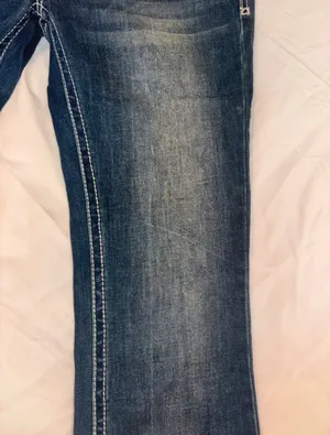 Charme Y2K Embellished Dark Wash Bootcut Jeans Size 27 thumbnail 7