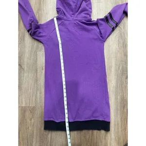 True‎ Religion Women’s Hoodie Pullover Sweatshirt Size Large Purple Rose thumbnail 7