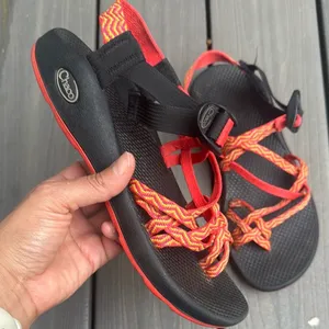 Chacos Pink and Orange Sandals with Adjustable Straps thumbnail 2