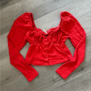 Free people long sleeve corset top thumbnail 2