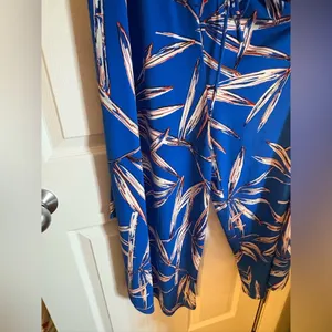 London Times Sleeveless Palazzo Jumpsuit, Size 14 thumbnail 4