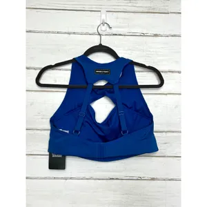 Savage X Fenty Hotline Plus Size 2X Sports Bra Blue Cutout Activewear thumbnail 3