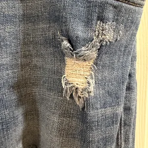 KanCan Distressed Mom Fit Blue Boot Cut Jeans thumbnail 3