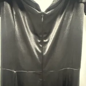 Elegant Strapless Black Dress Size XXL thumbnail 7