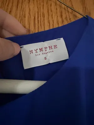 Nymphe Blue Flowy Tank thumbnail 2