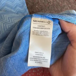 Merrell large blue blouse‎ thumbnail 7